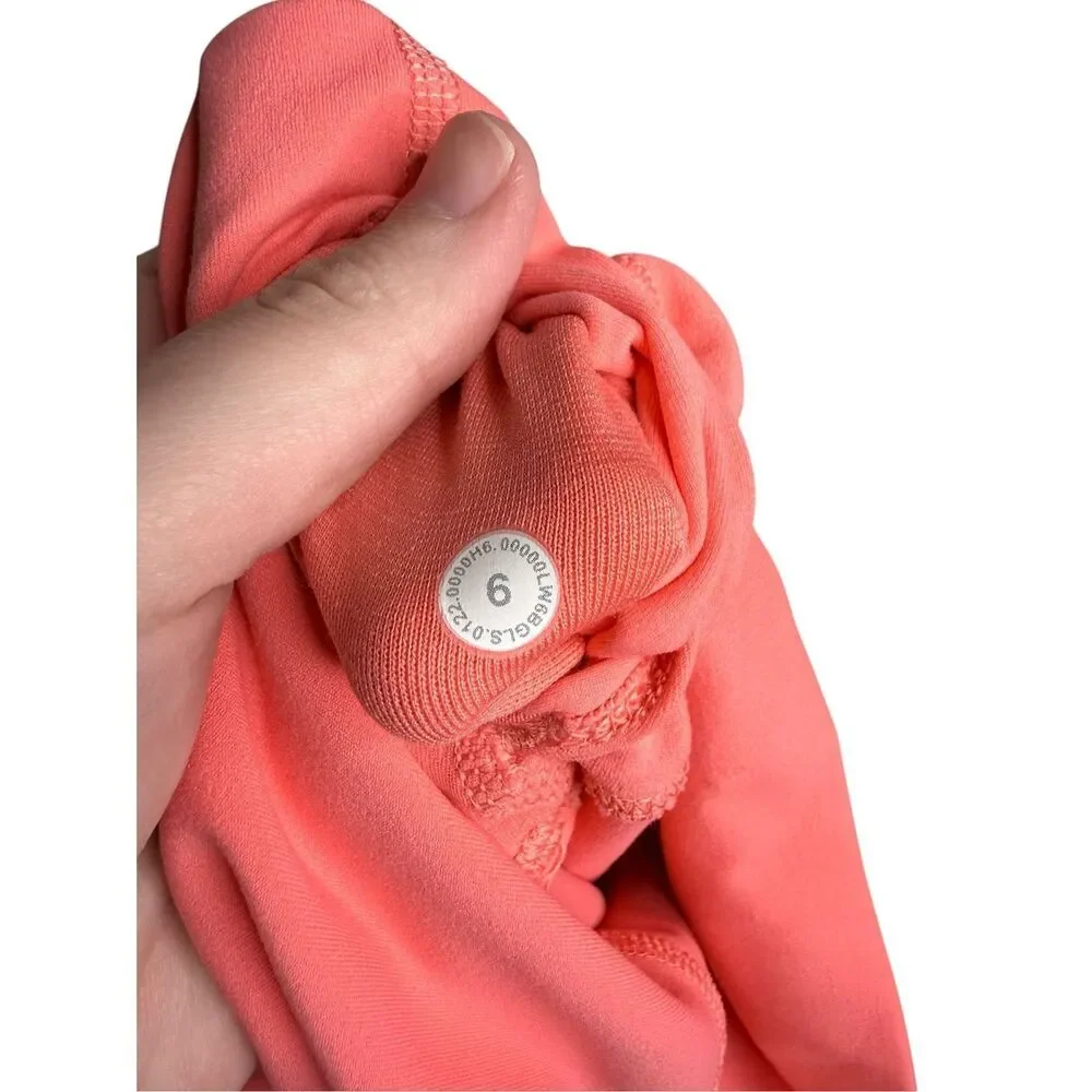 Lululemon Align High Rise Crop 23” Raspberry Cream Size 6‎